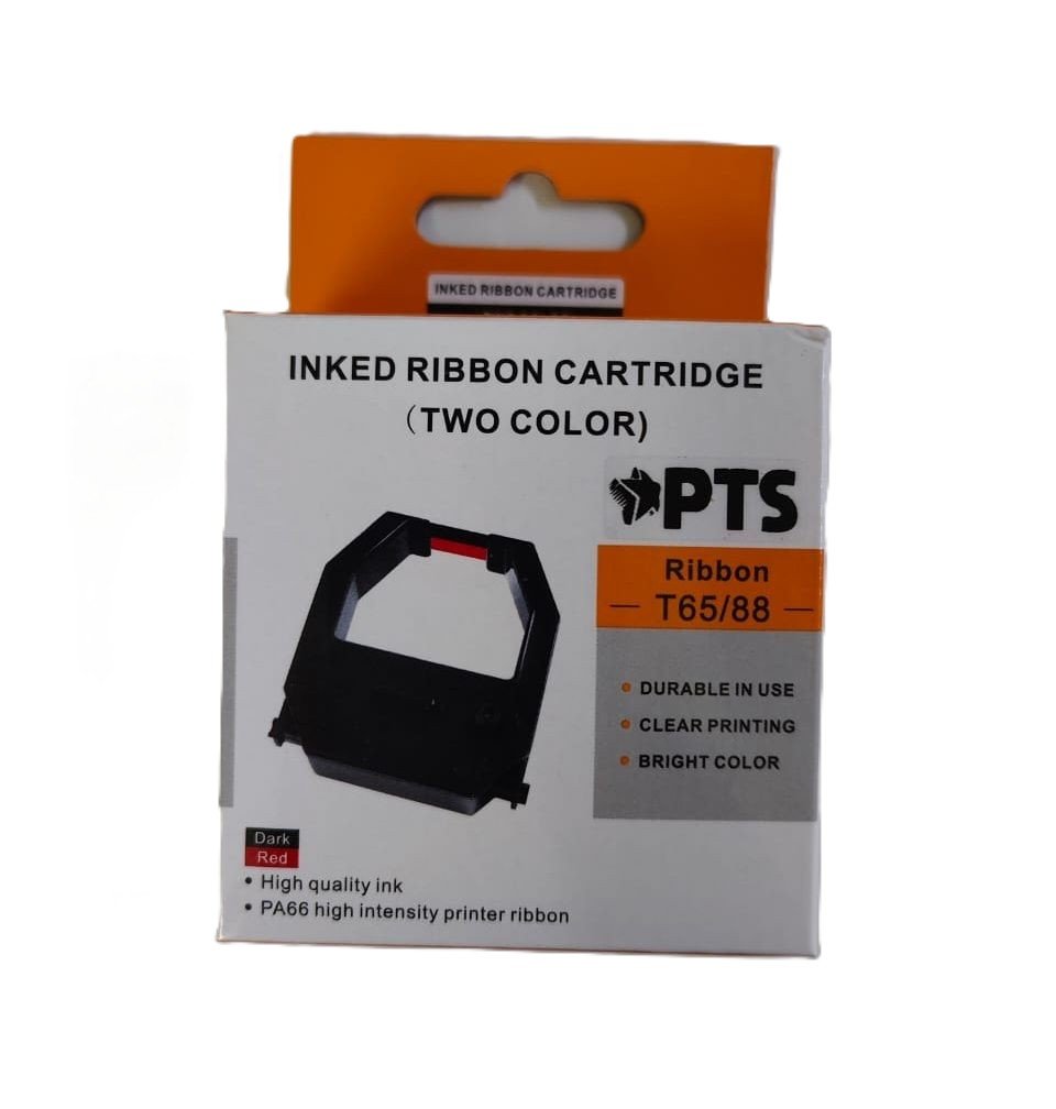 PTS T65/88 Inked Cartridge Ribbon for punch card machine