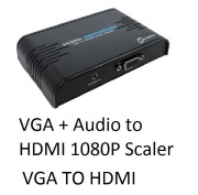 Kameha KA019 VGA + Audio to HDMI